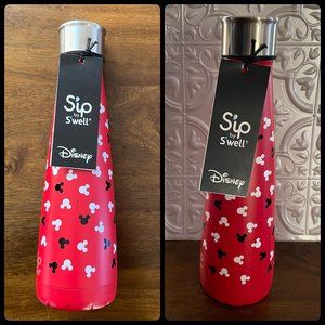 Sip by Swell insulated bottle 15 oz Disney Retro Mickey Red